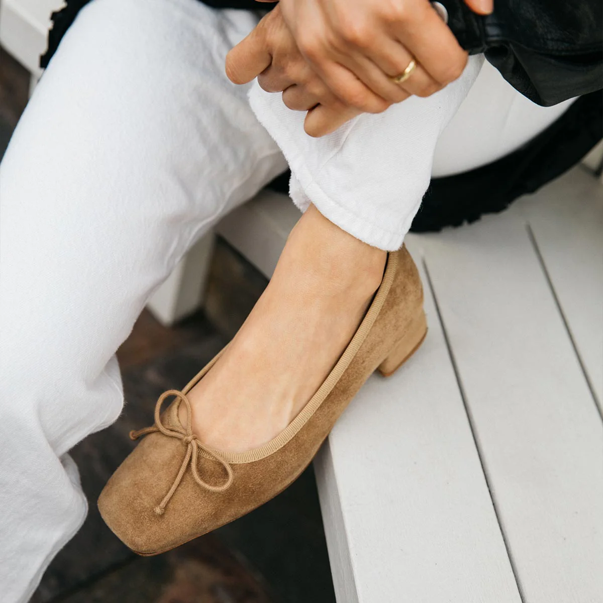 The Ada - Biscotti Suede - Image 2