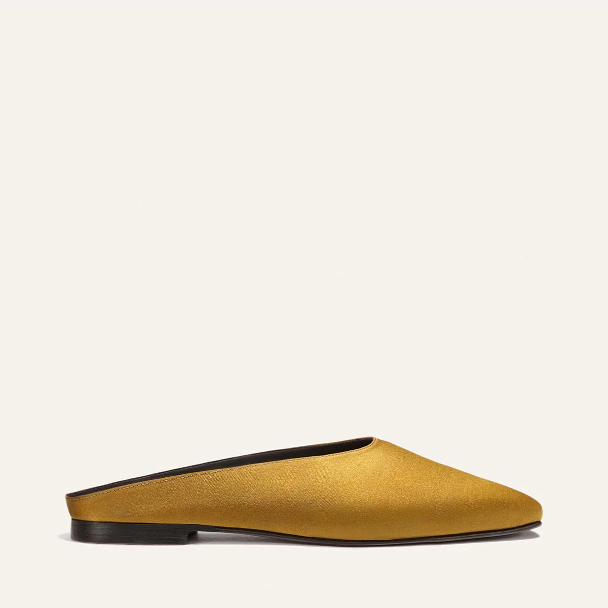 The Clara - Ochre Satin - Image 3