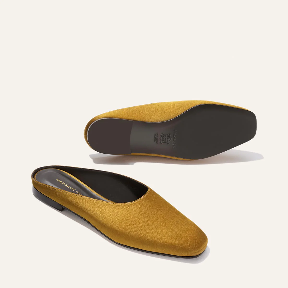 The Clara - Ochre Satin - Image 4