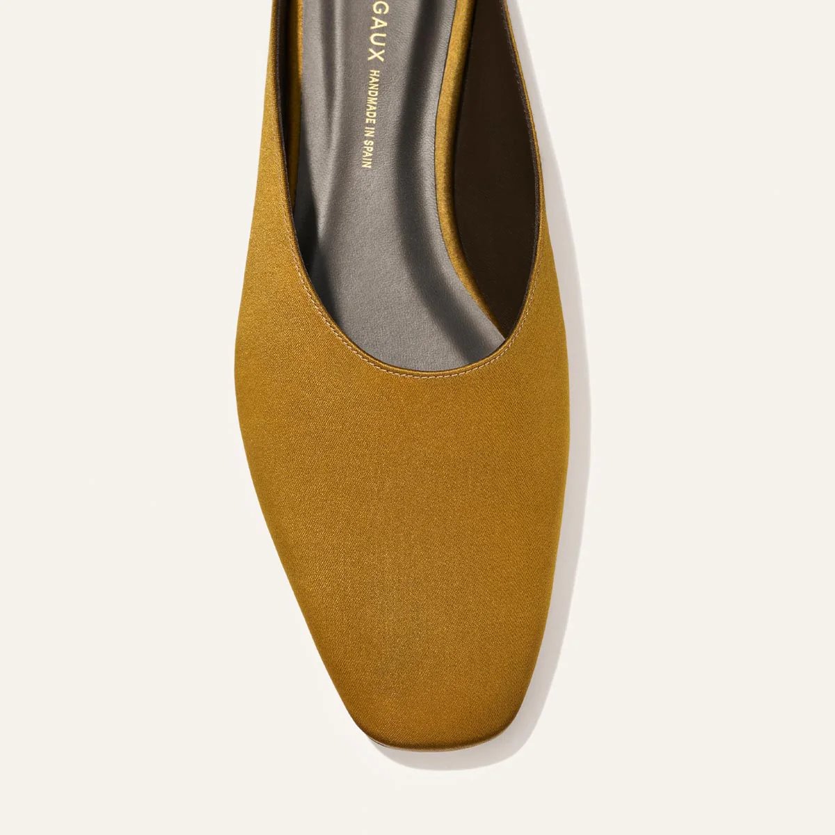 The Clara - Ochre Satin - Image 6