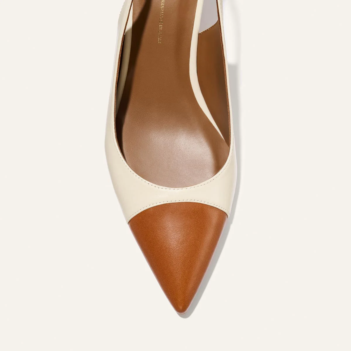 The Colette - Cotton and Saddle Nappa - Image 6