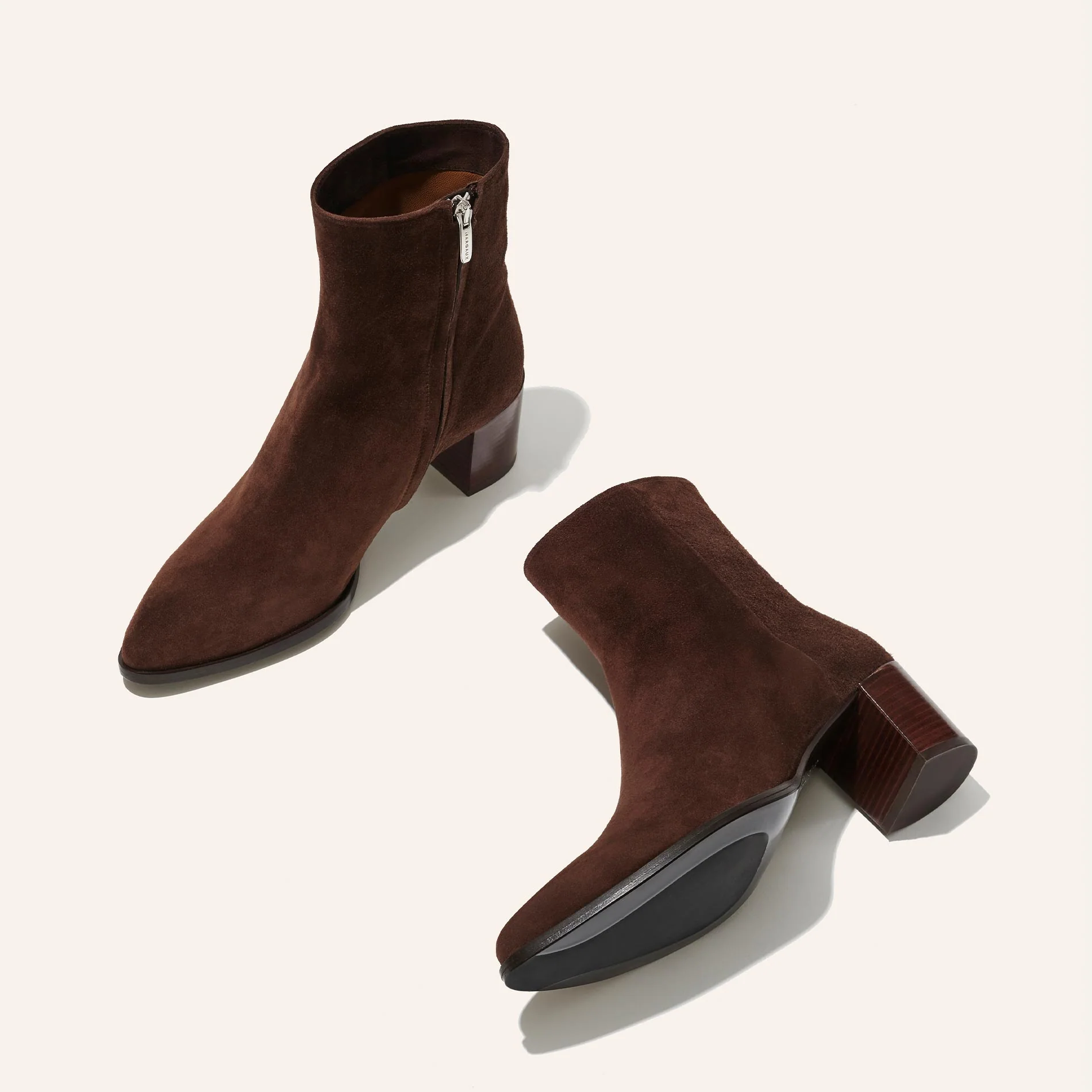 The Downtown Boot - Chocolate Suede - Image 4