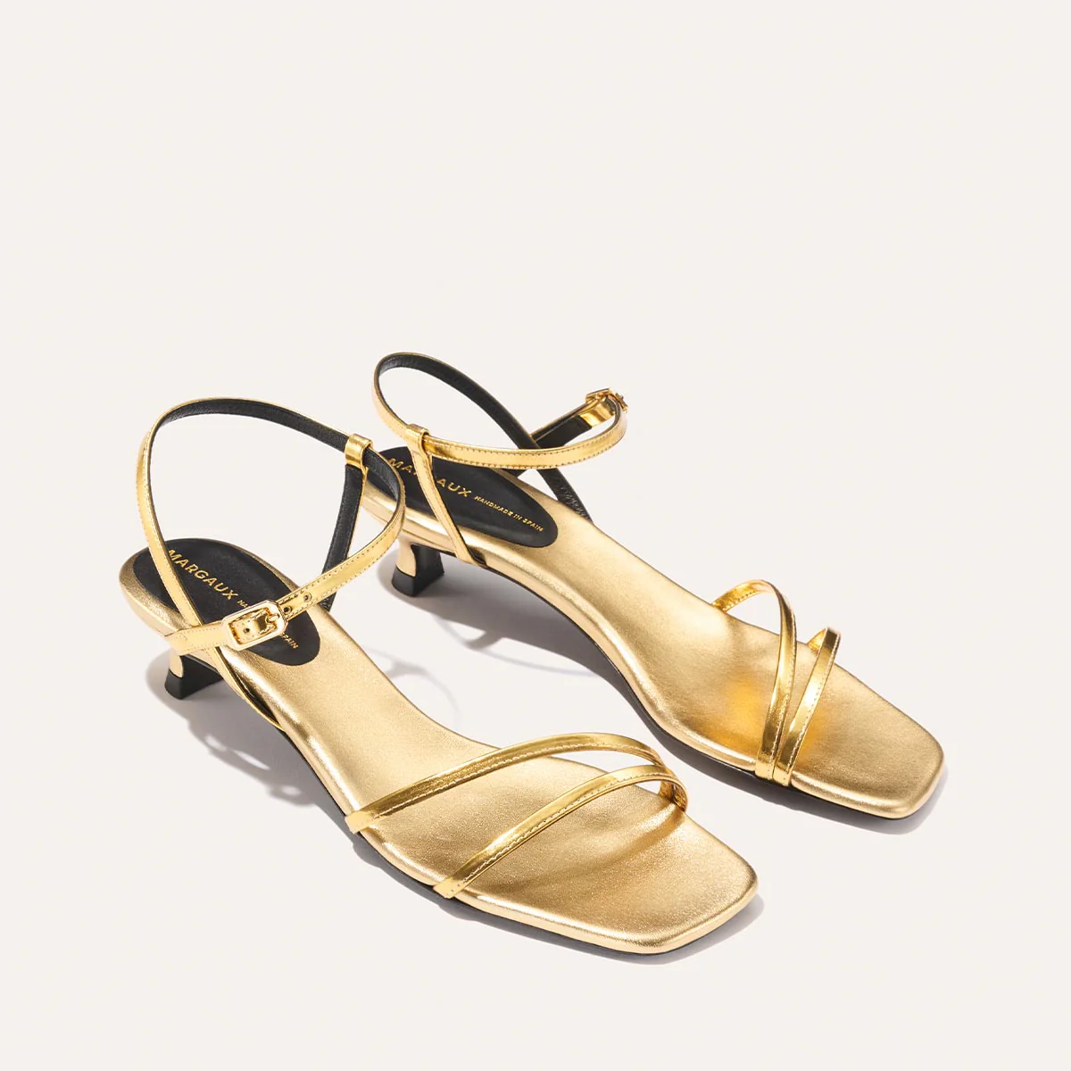 The Dylan Sandal - Gold Mirror - Image 3