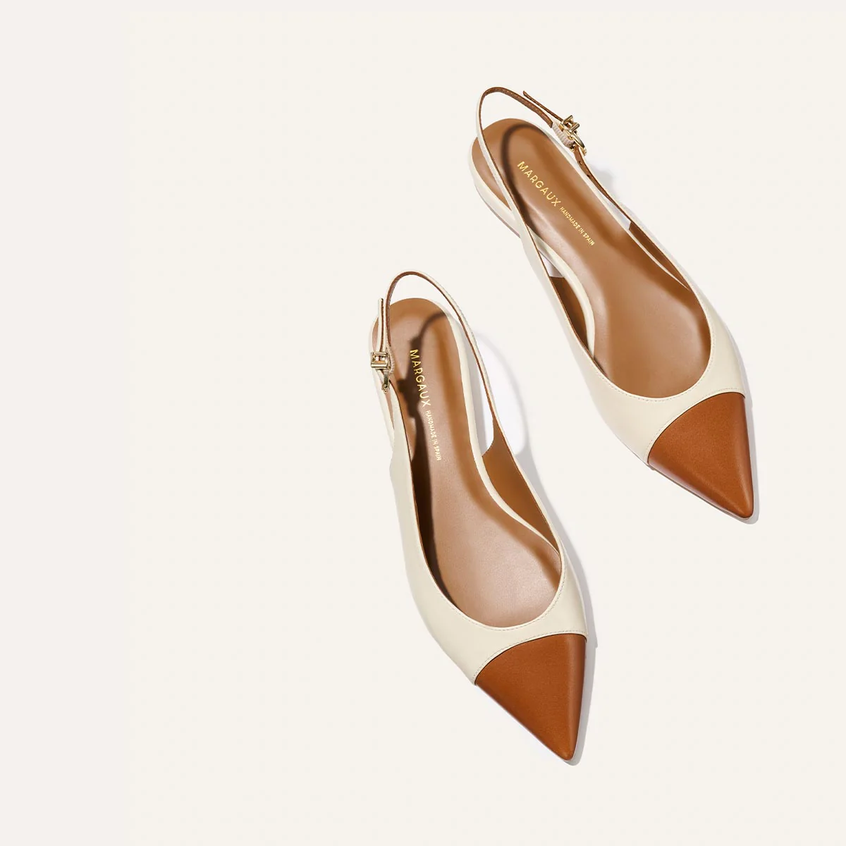 The Elise - Cotton and Saddle Nappa - Image 3