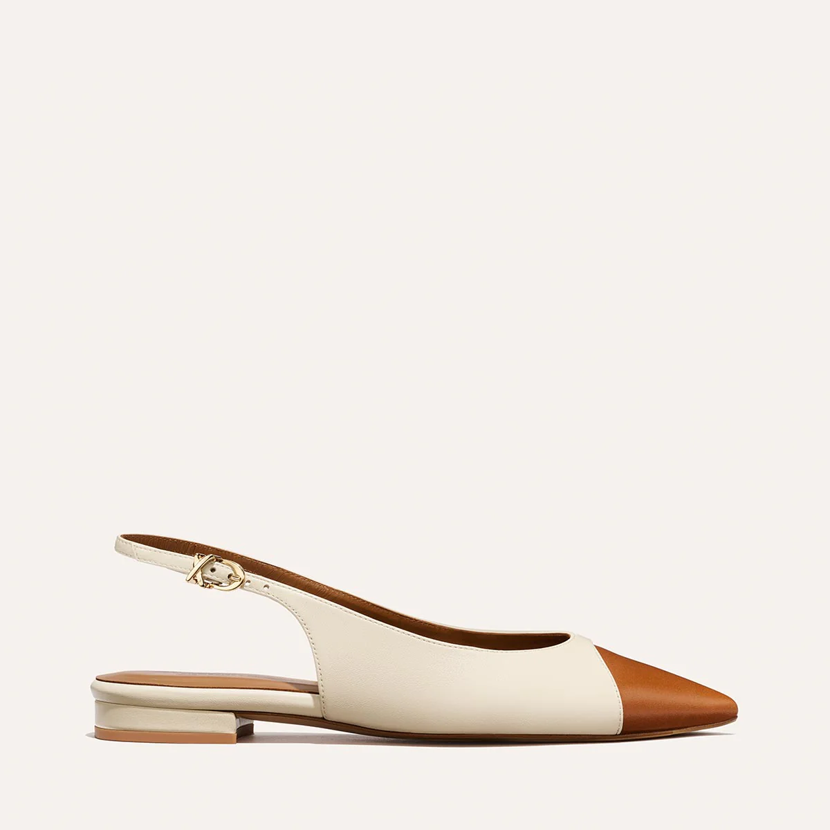 The Elise - Cotton and Saddle Nappa - Image 4