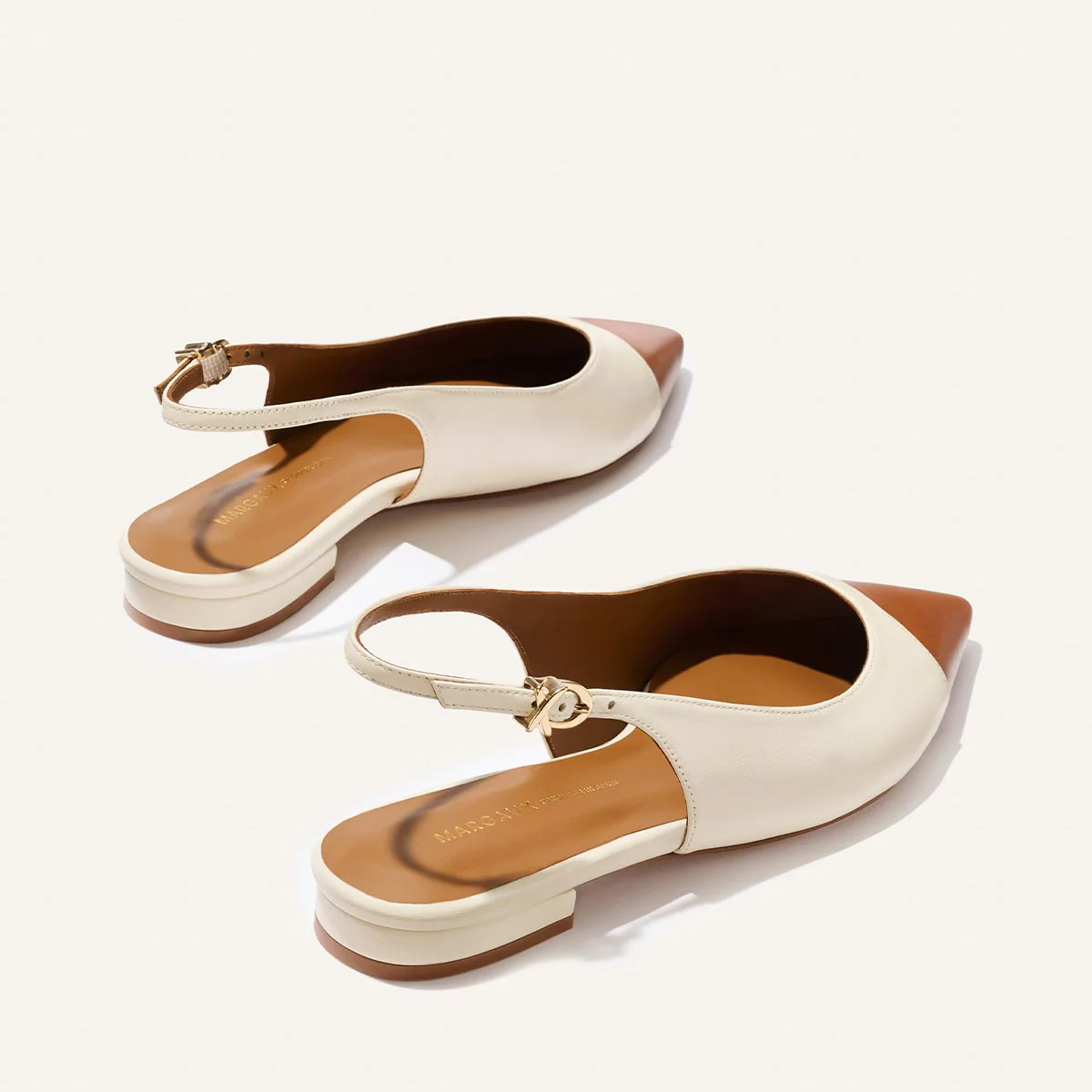 The Elise - Cotton and Saddle Nappa - Image 5