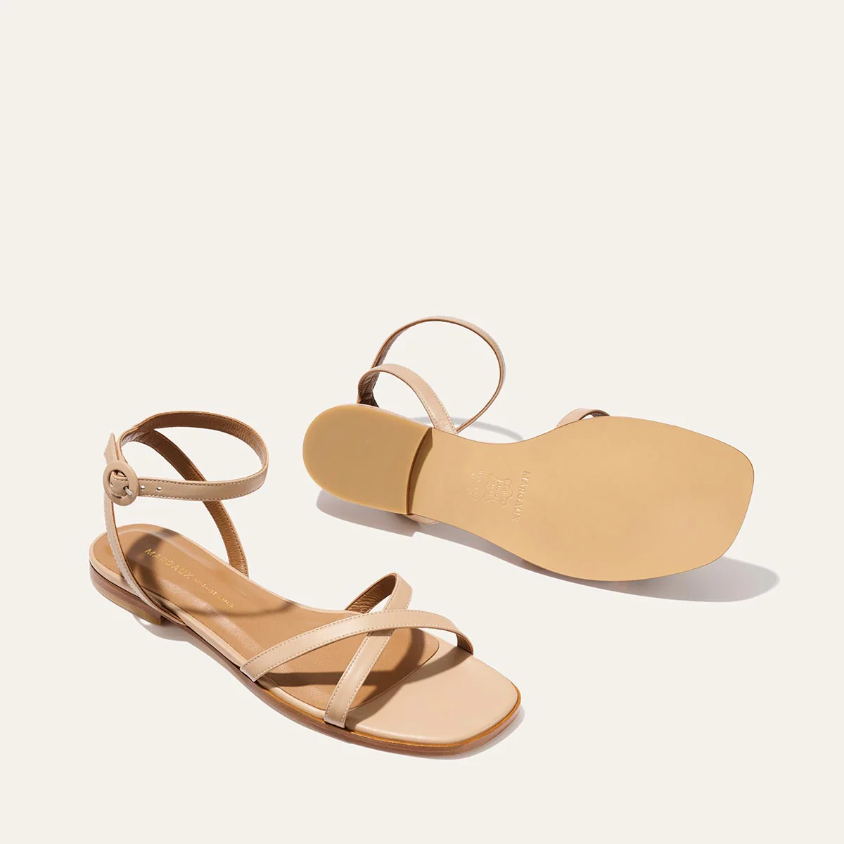 The Flat Sandal - Dune Nappa - Image 5