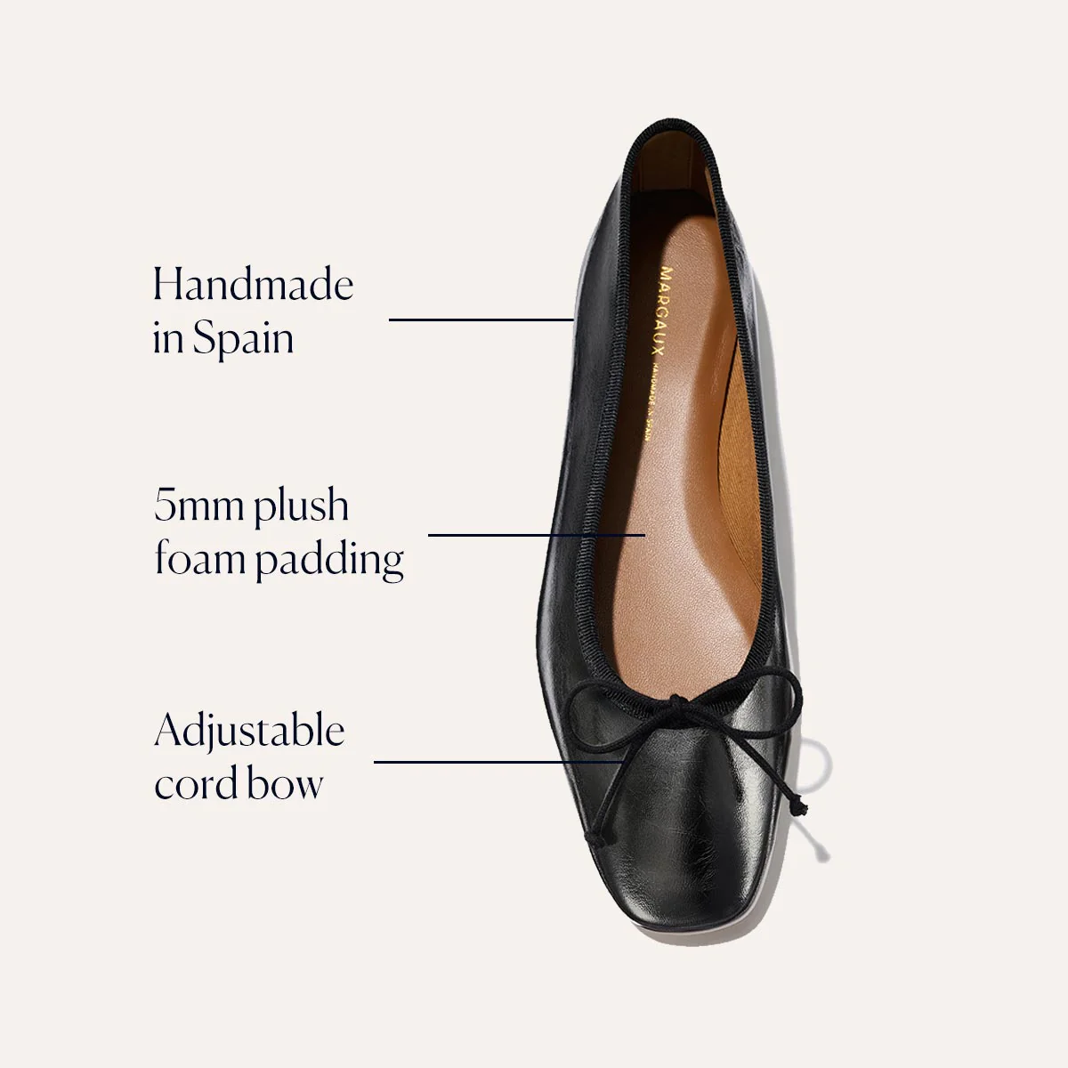 The Fonteyn - Black Crinkle-Gloss Nappa - Image 2