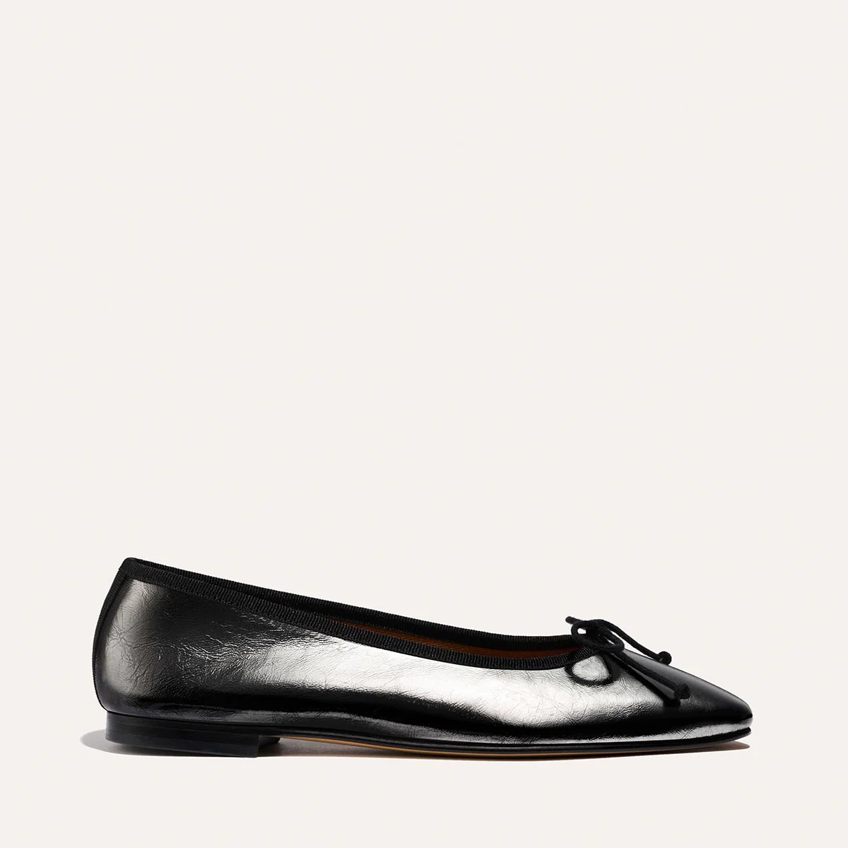 The Fonteyn - Black Crinkle-Gloss Nappa - Image 4