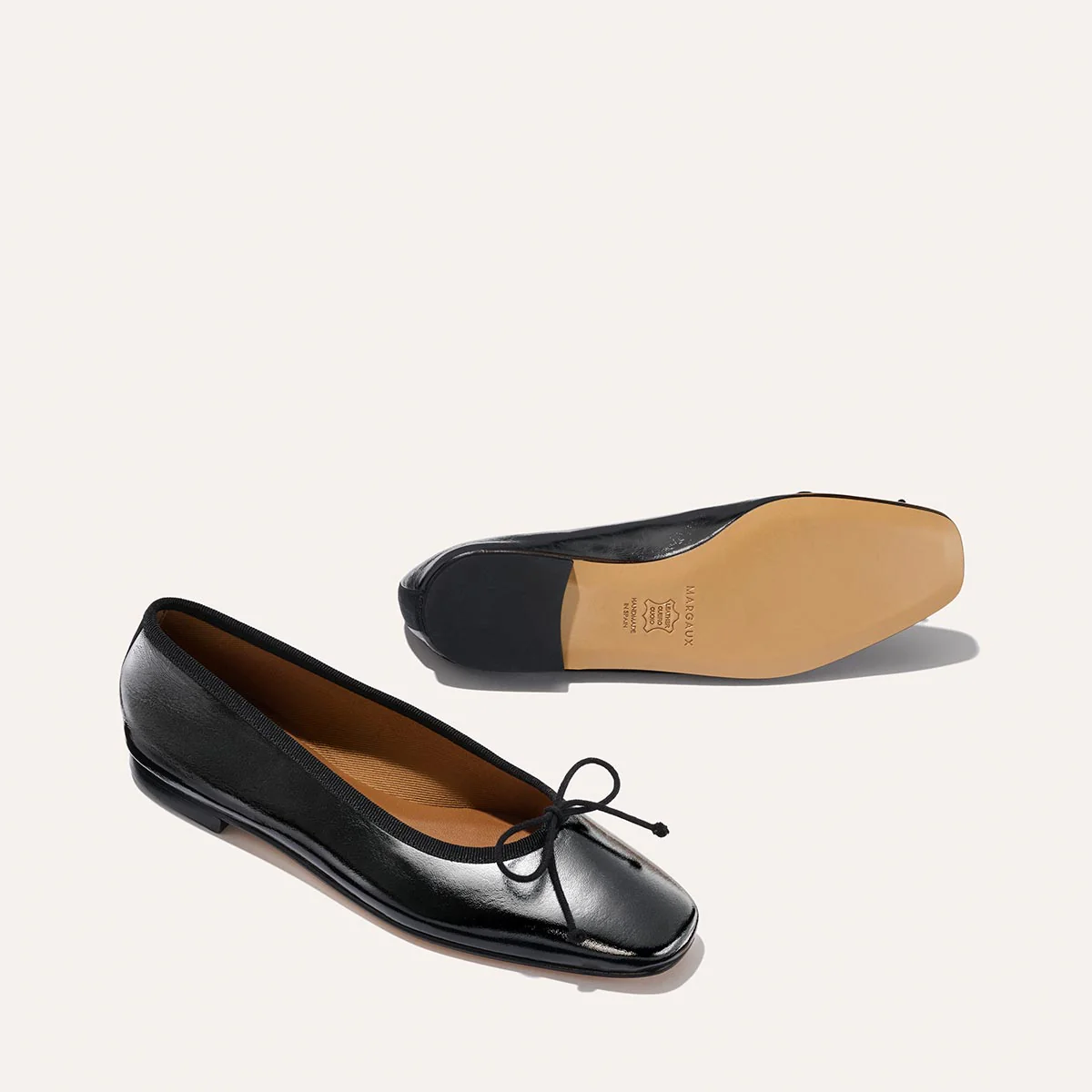 The Fonteyn - Black Crinkle-Gloss Nappa - Image 5