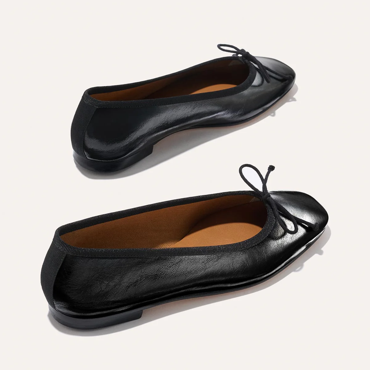 The Fonteyn - Black Crinkle-Gloss Nappa - Image 6