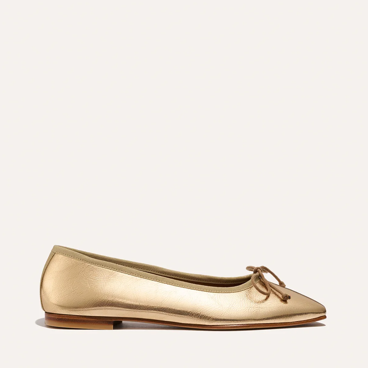 The Fonteyn - Gold Crinkle Nappa - Image 3