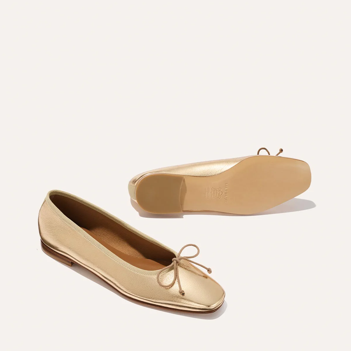The Fonteyn - Gold Crinkle Nappa - Image 4