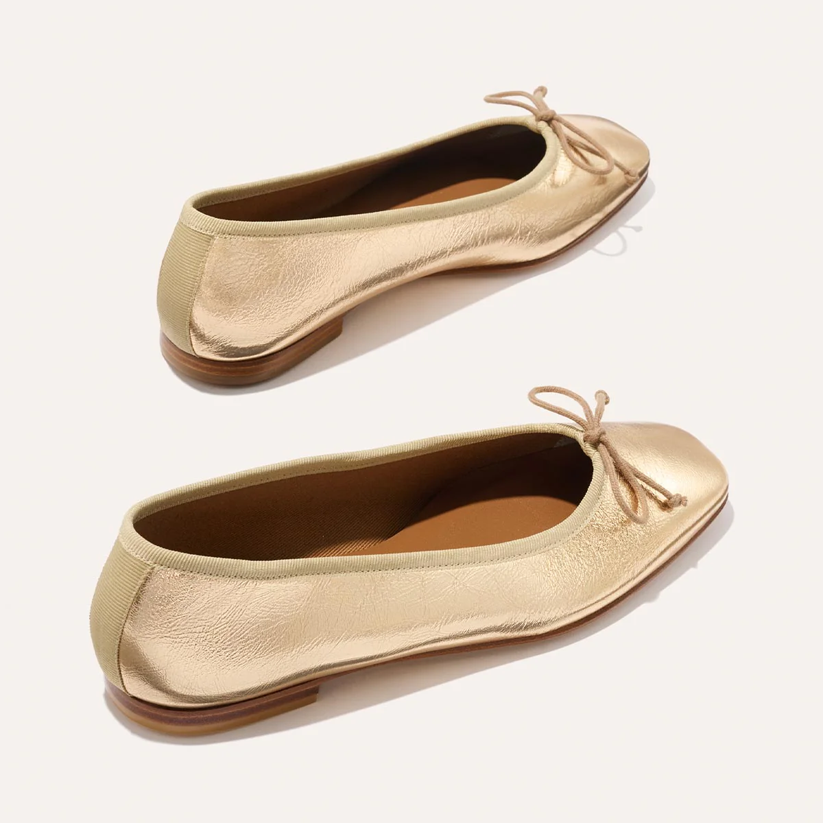 The Fonteyn - Gold Crinkle Nappa - Image 5