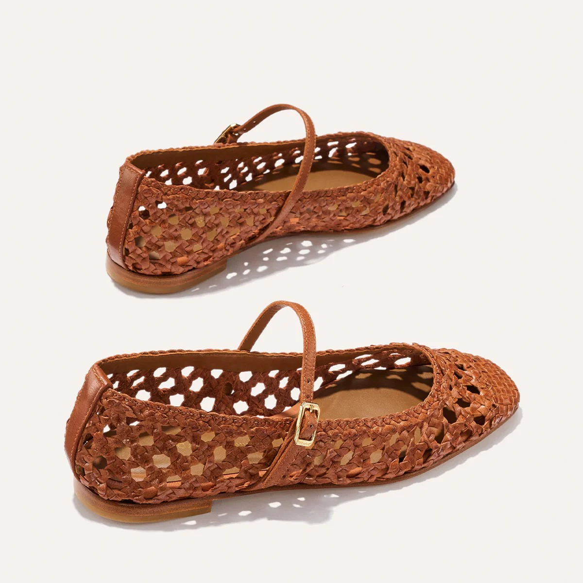 The Fonteyn Jane - Saddle Woven Leather - Image 5