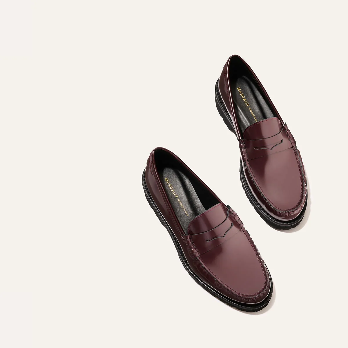 The Louisa Loafer - Burgundy Calf - Image 4