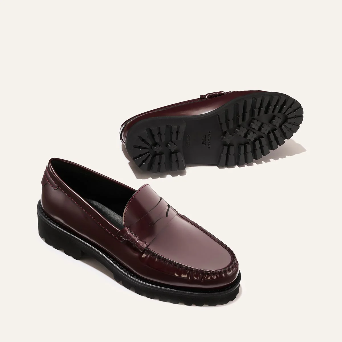 The Louisa Loafer - Burgundy Calf - Image 6