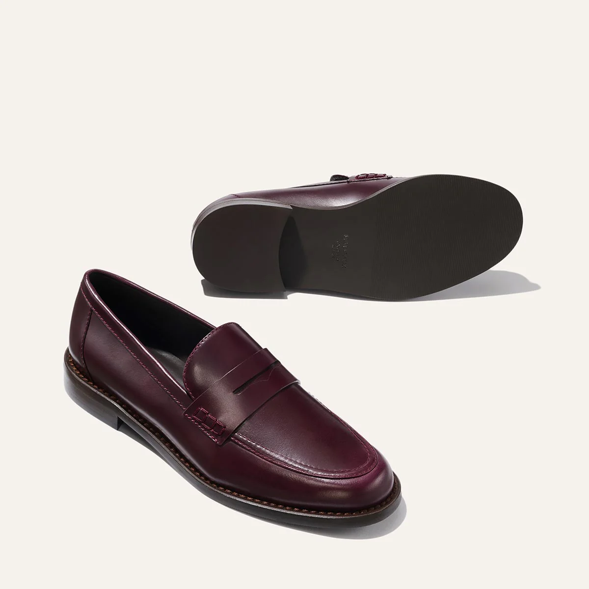 The Marlowe Loafer - Burgundy Calf - Image 5
