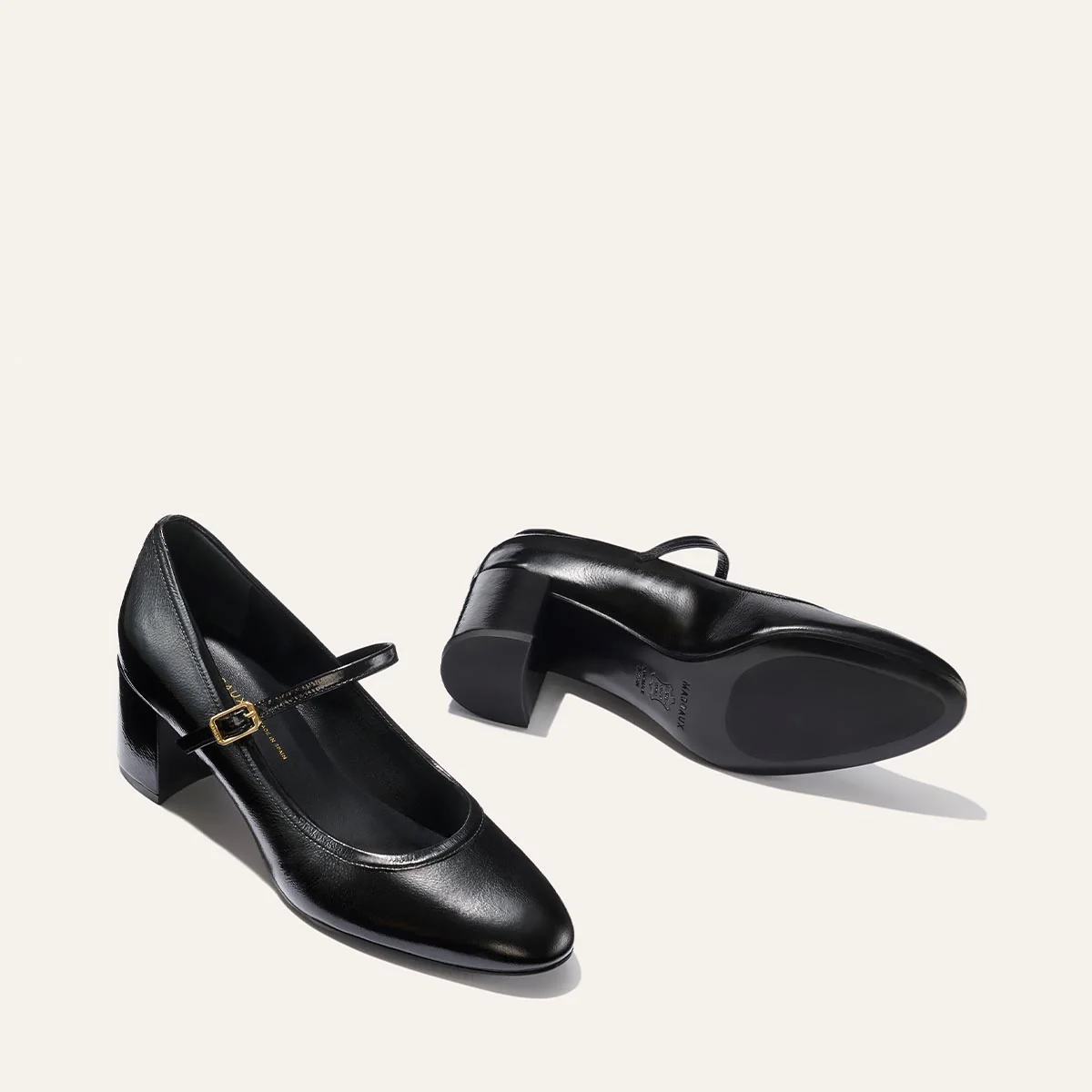 The Mira Jane - Black Crinkle Patent - Image 5