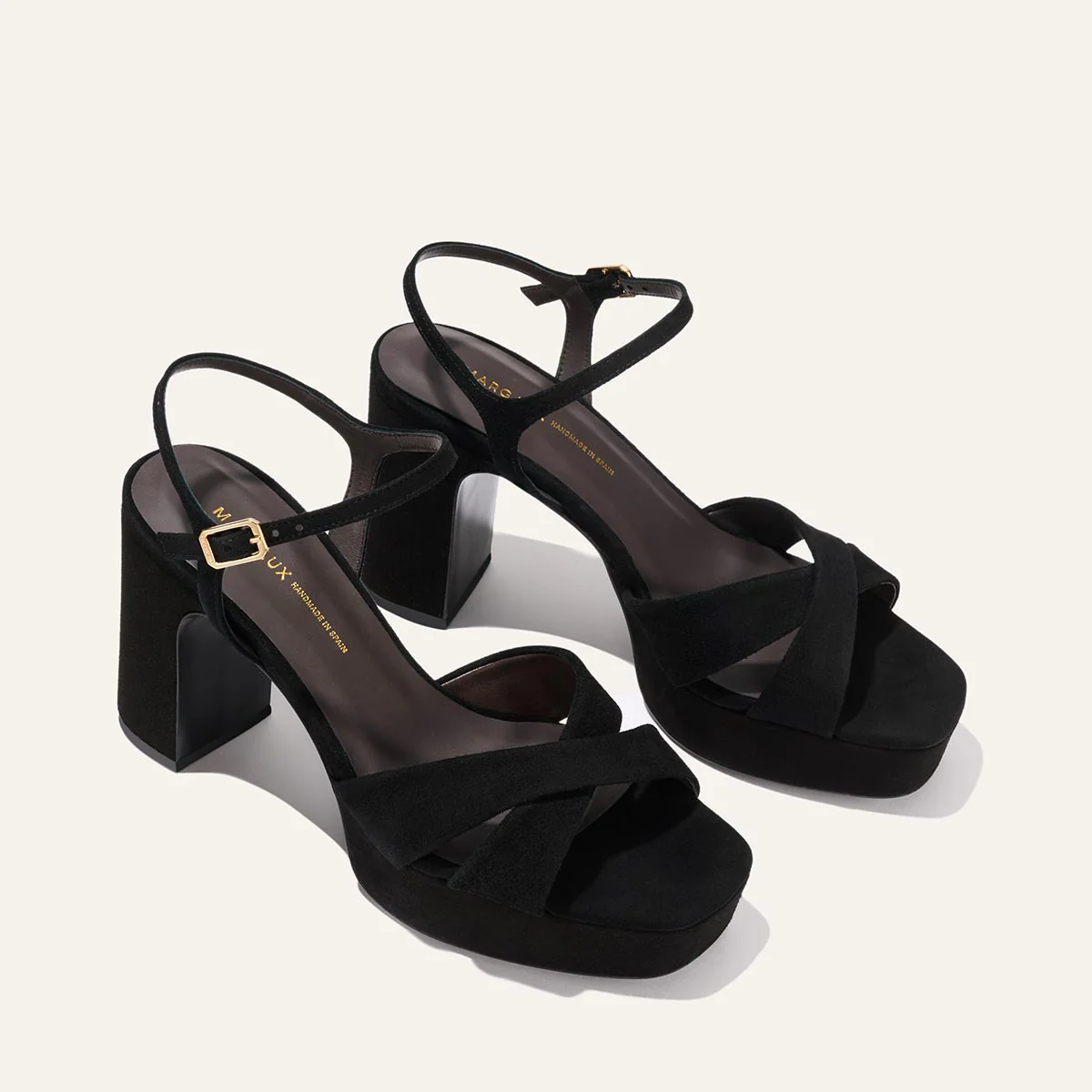 The Paloma Platform - Black Suede - Image 3