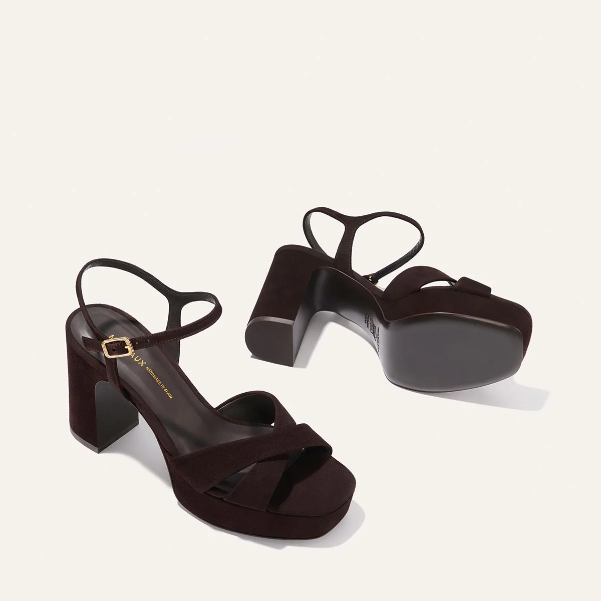 The Paloma Platform - Espresso Suede - Image 4