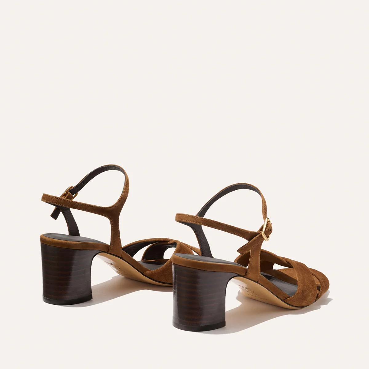 The Paloma Sandal - Nutmeg Suede - Image 3