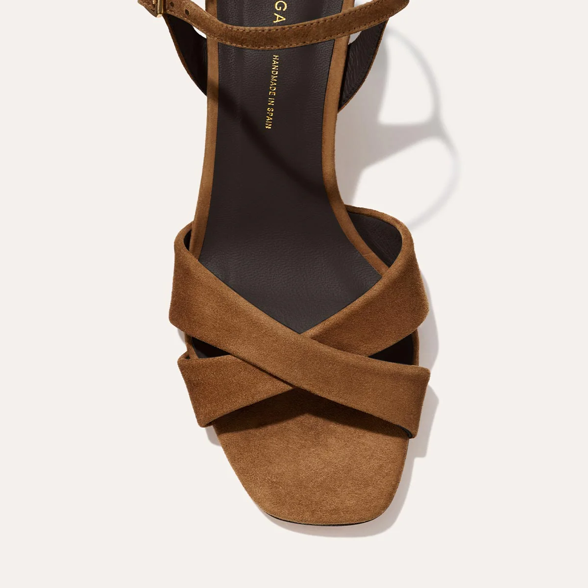 The Paloma Sandal - Nutmeg Suede - Image 5