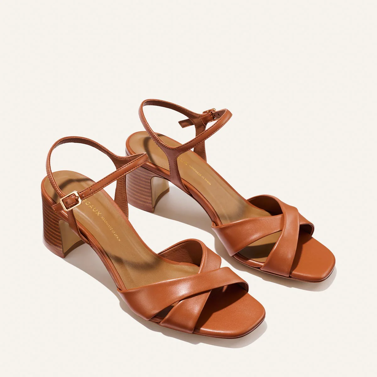 The Paloma Sandal - Saddle Nappa - Image 3