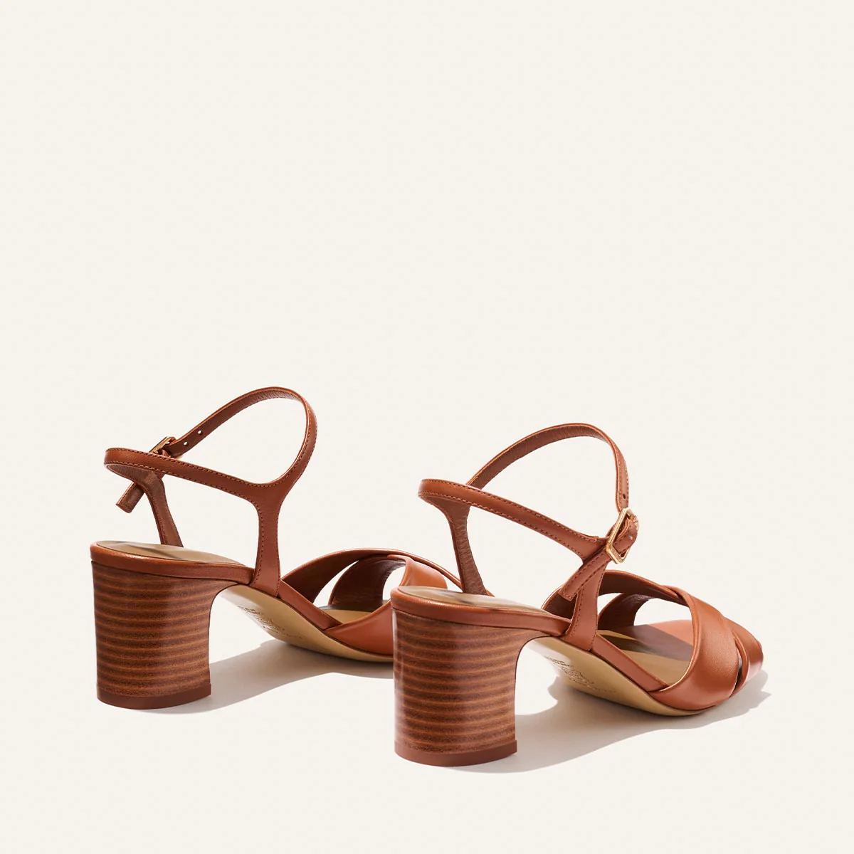 The Paloma Sandal - Saddle Nappa - Image 4