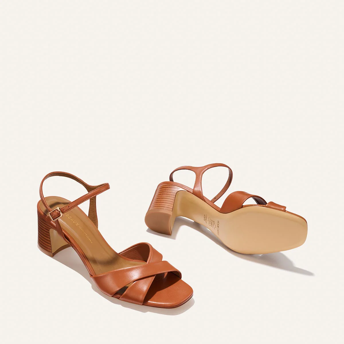 The Paloma Sandal - Saddle Nappa - Image 5