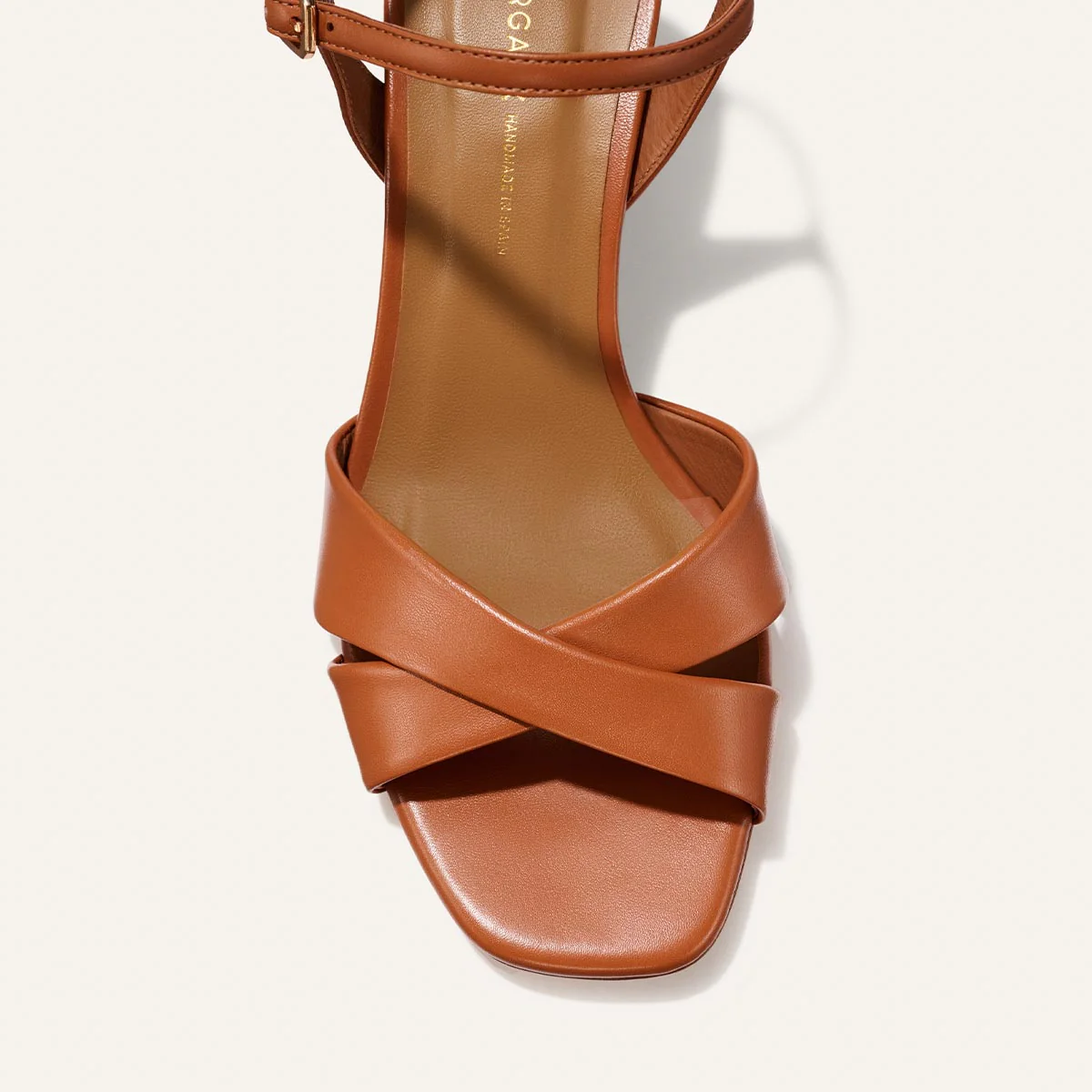 The Paloma Sandal - Saddle Nappa - Image 6