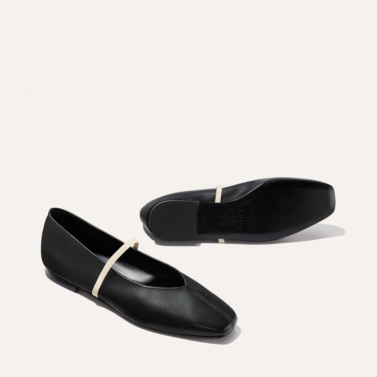 The Phoebe - Black and Ivory Nappa - Image 6