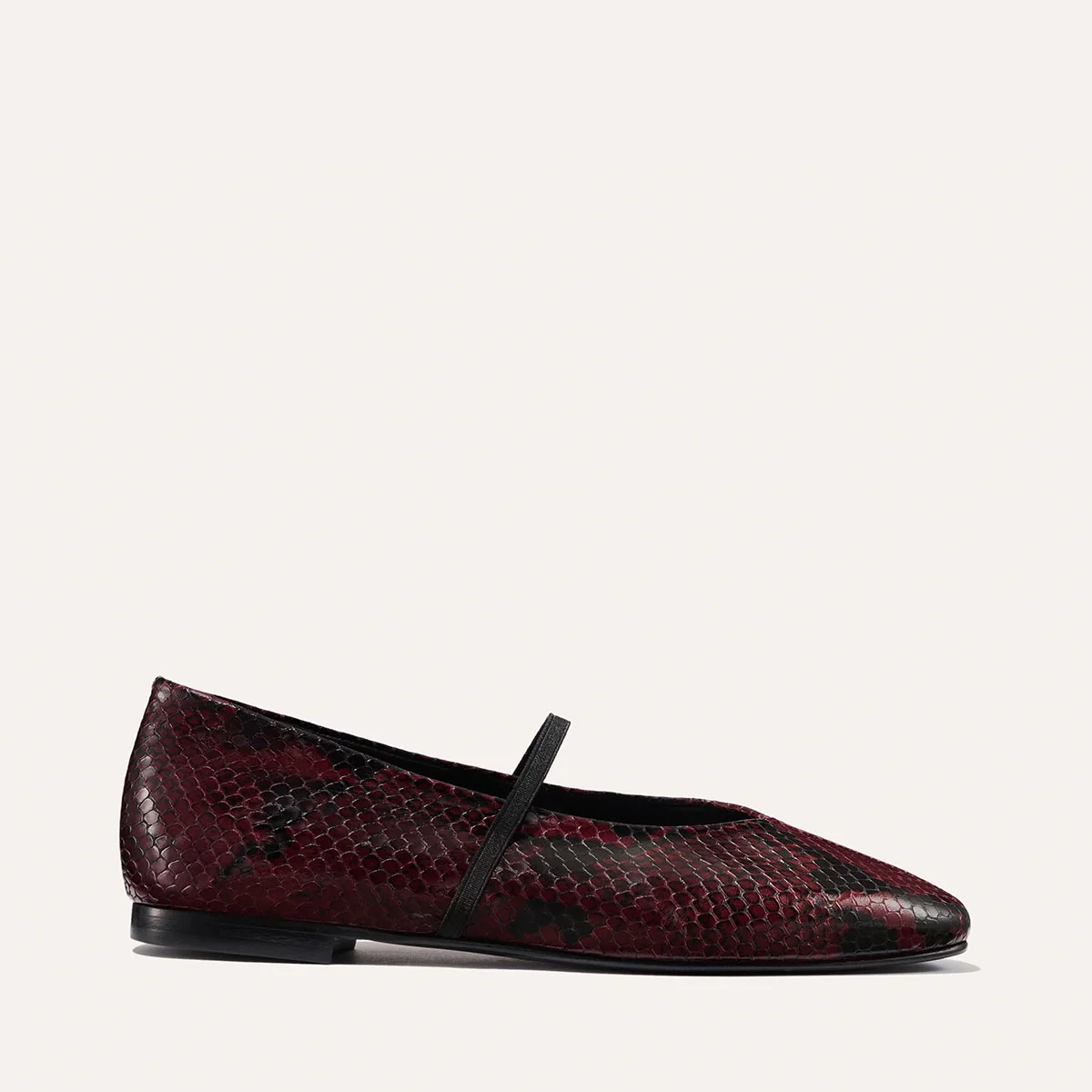 The Phoebe - Burgundy Python Embossed - Image 4
