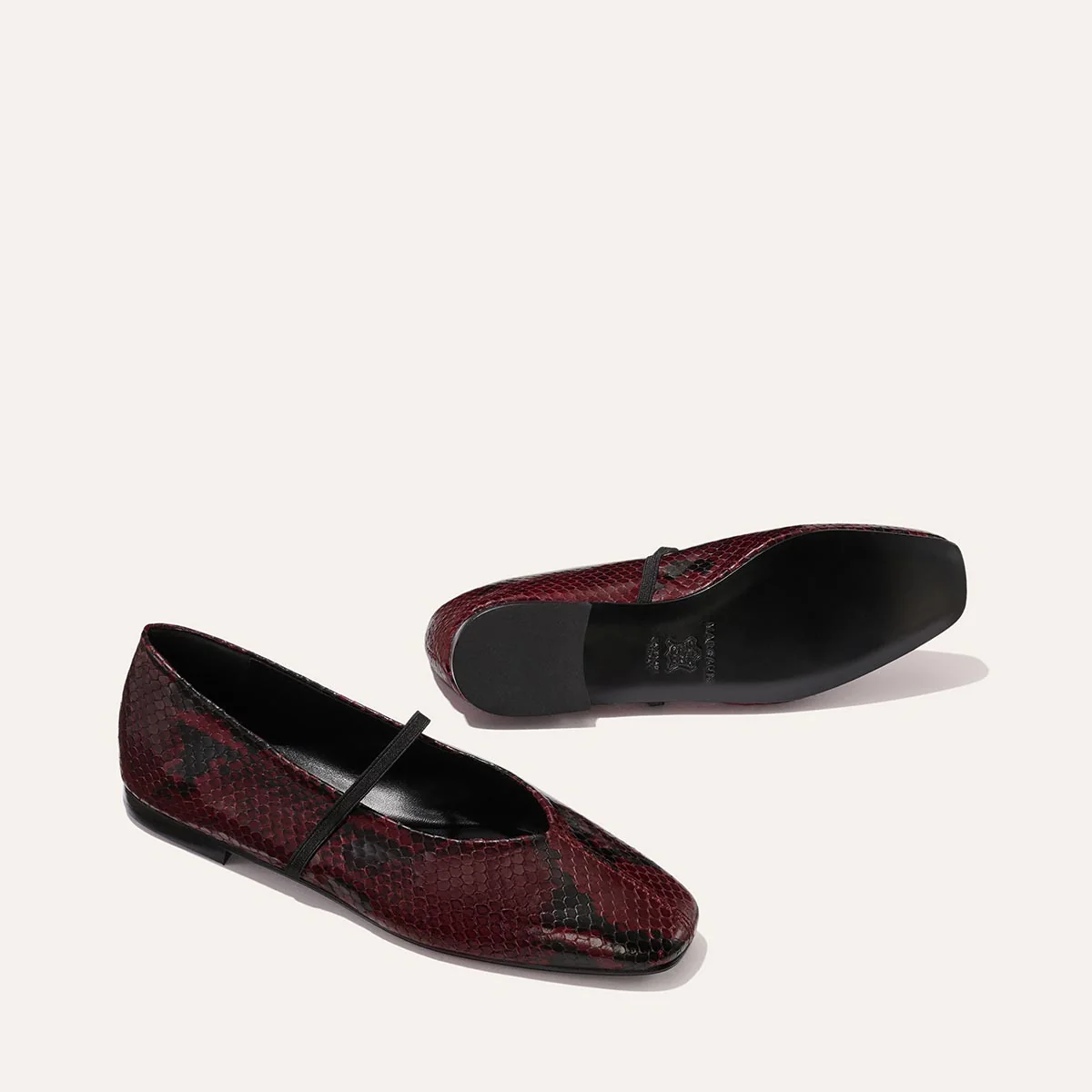 The Phoebe - Burgundy Python Embossed - Image 5
