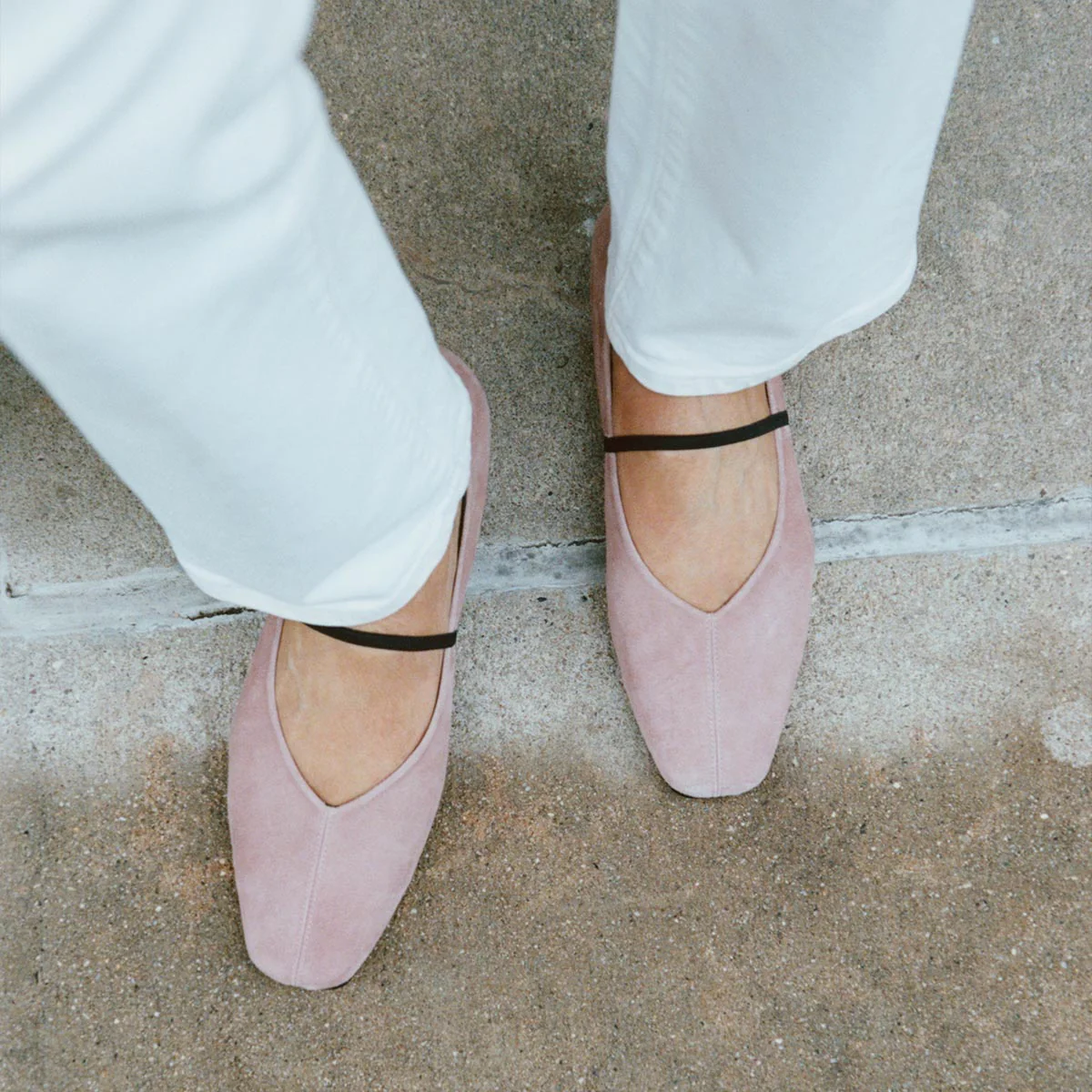 The Phoebe - Dusty Rose Suede - Image 2