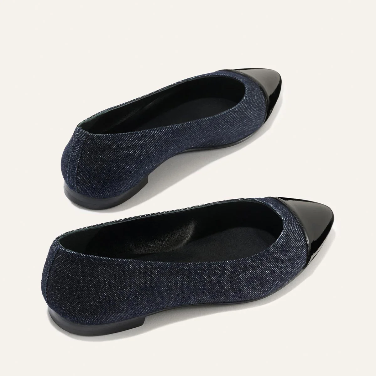 The Pointe - Indigo Denim and Patent - Image 6