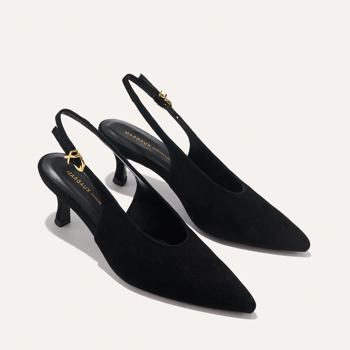 The Prado Sling - Black Suede - Image 3
