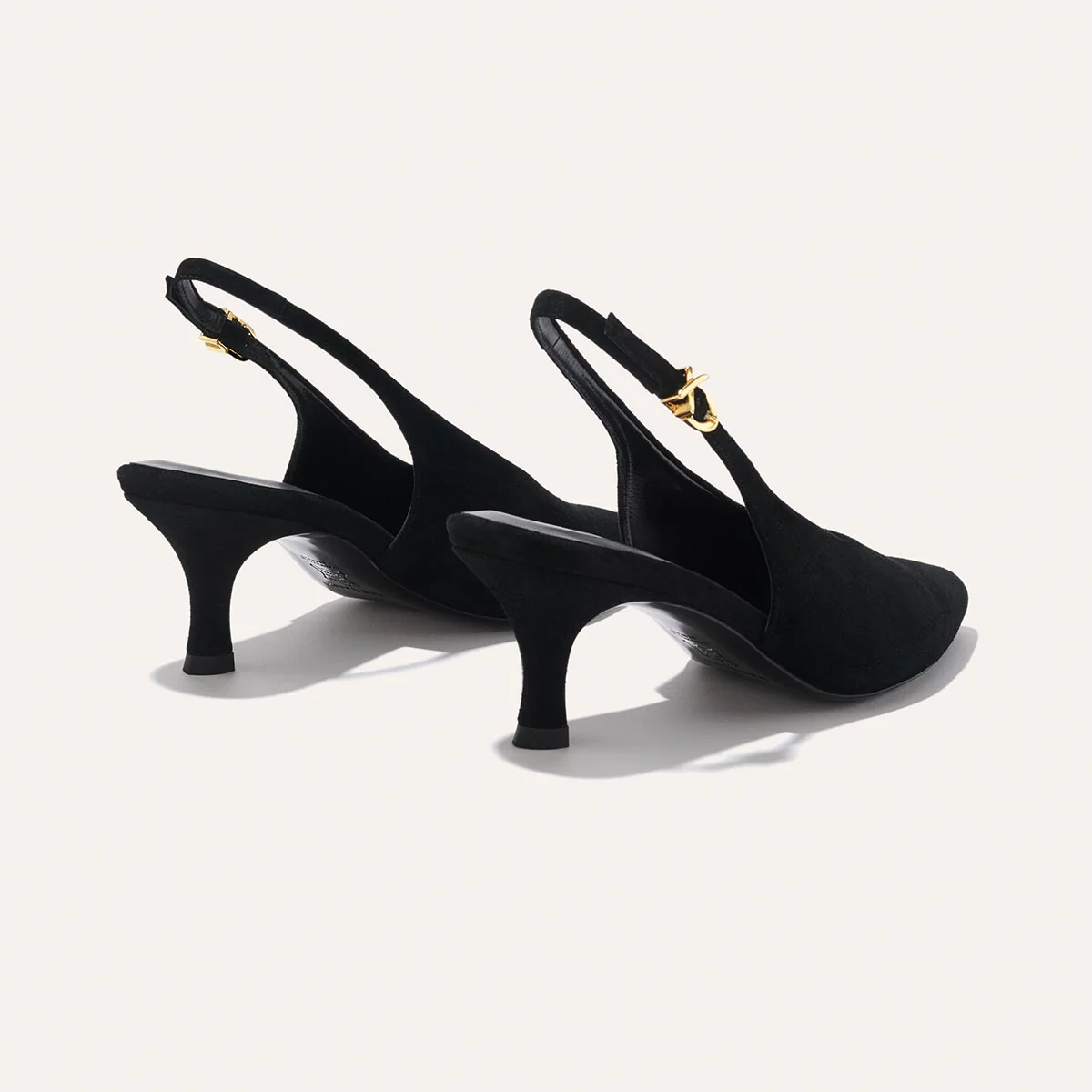 The Prado Sling - Black Suede - Image 5