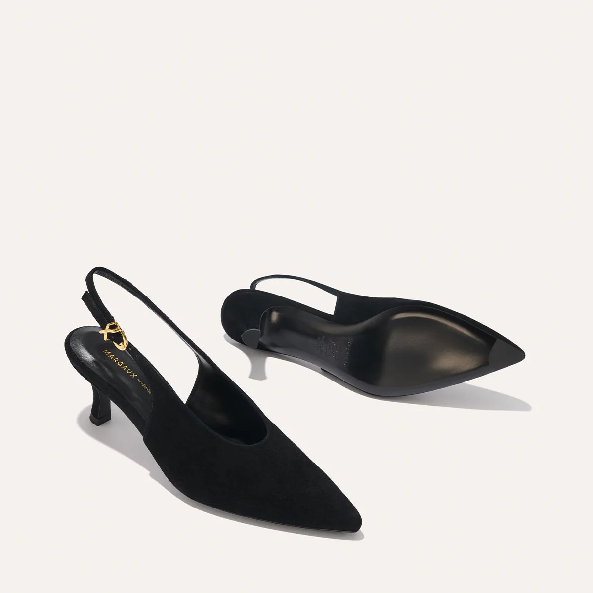 The Prado Sling - Black Suede - Image 6