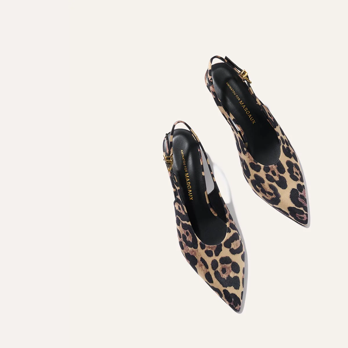 The Prado Sling - Leopard Satin - Image 4