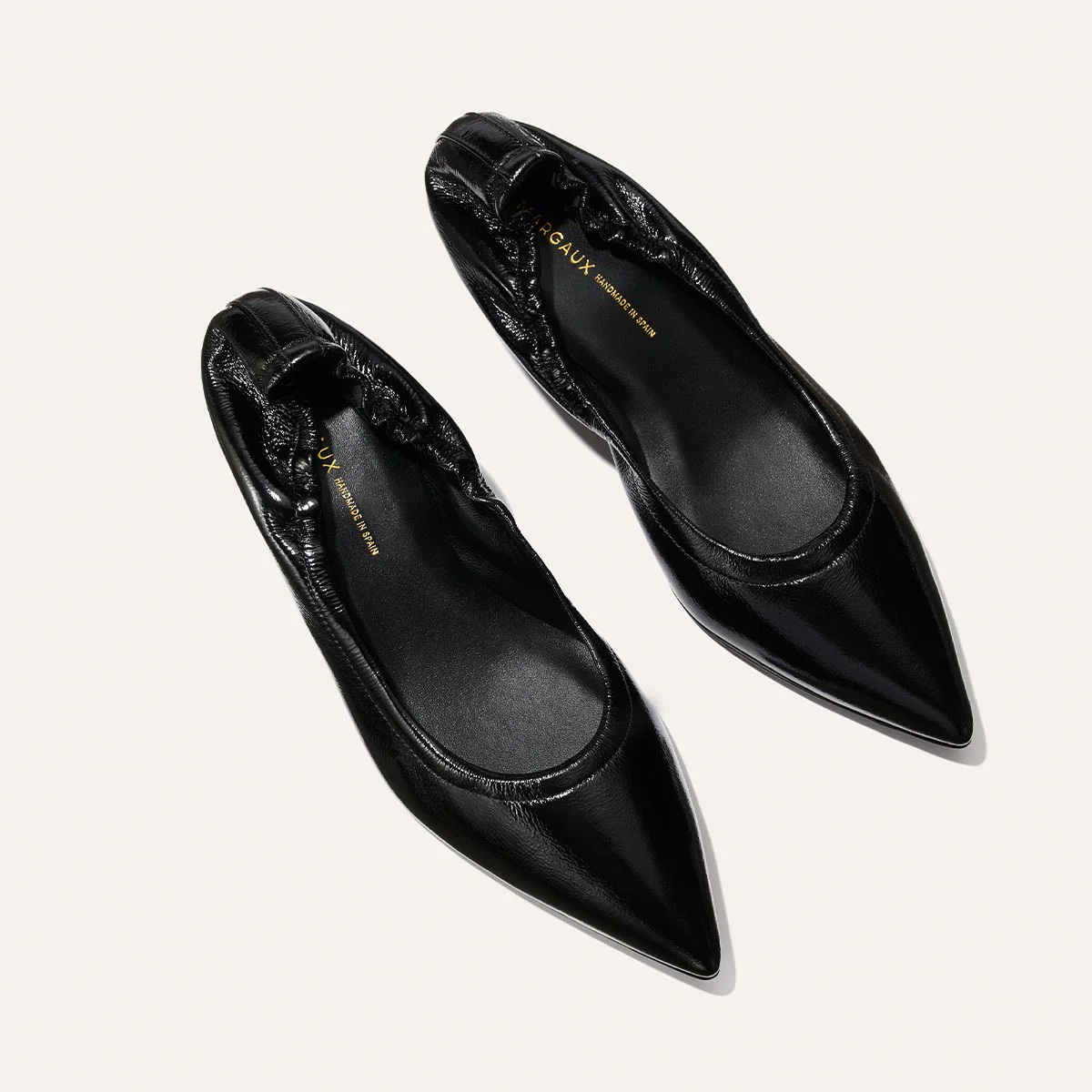 The Roma 40 - Black Crinkle Patent - Image 4