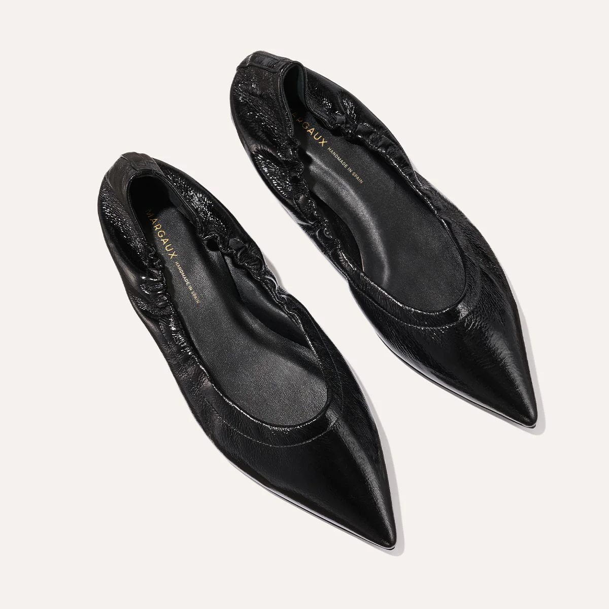 The Roma - Black Crinkle Patent - Image 3