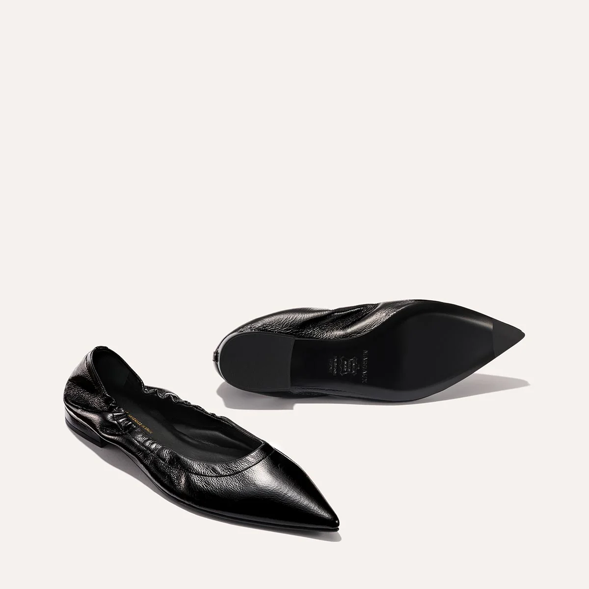 The Roma - Black Crinkle Patent - Image 5