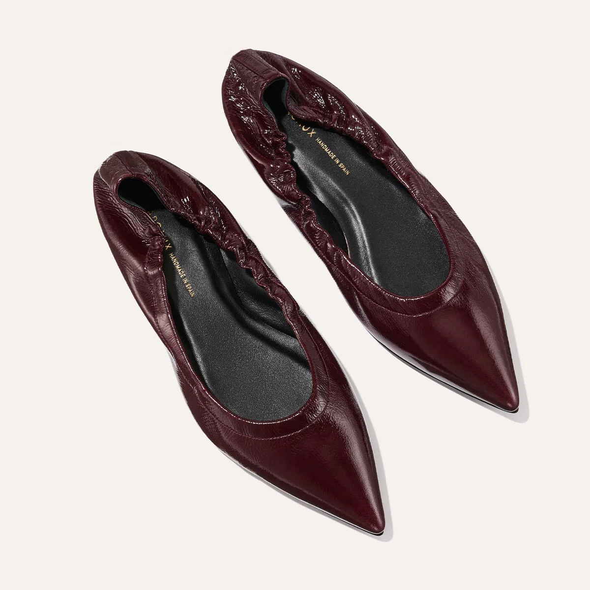 The Roma - Merlot Crinkle Patent - Image 3
