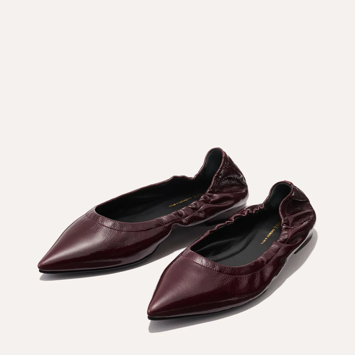 The Roma - Merlot Crinkle Patent - Image 4