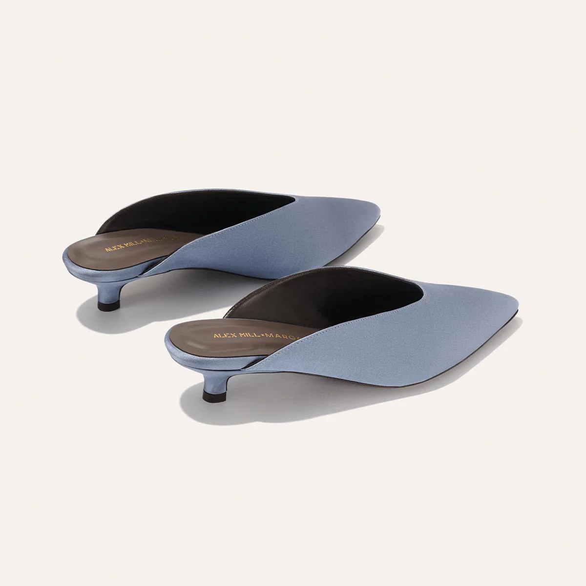 The Romy - Slate Blue Satin - Image 4