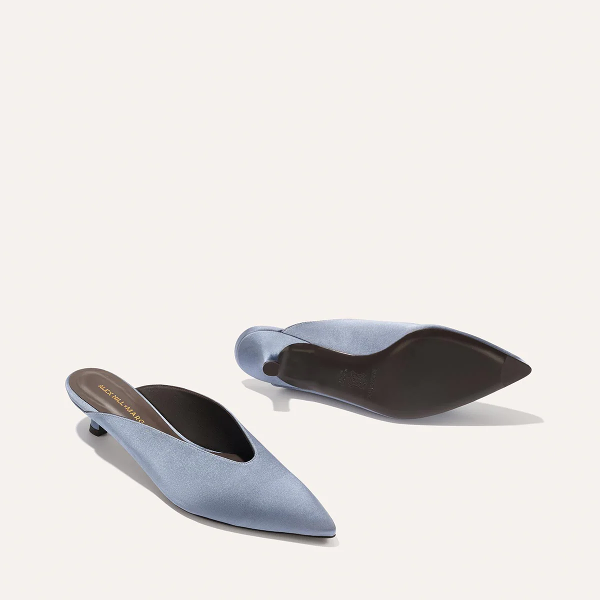 The Romy - Slate Blue Satin - Image 5