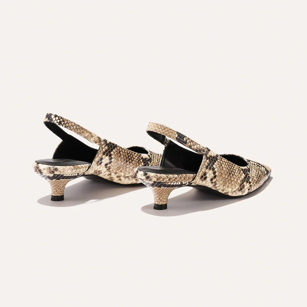 The Sofia Sling - Natural Python Embossed - Image 5