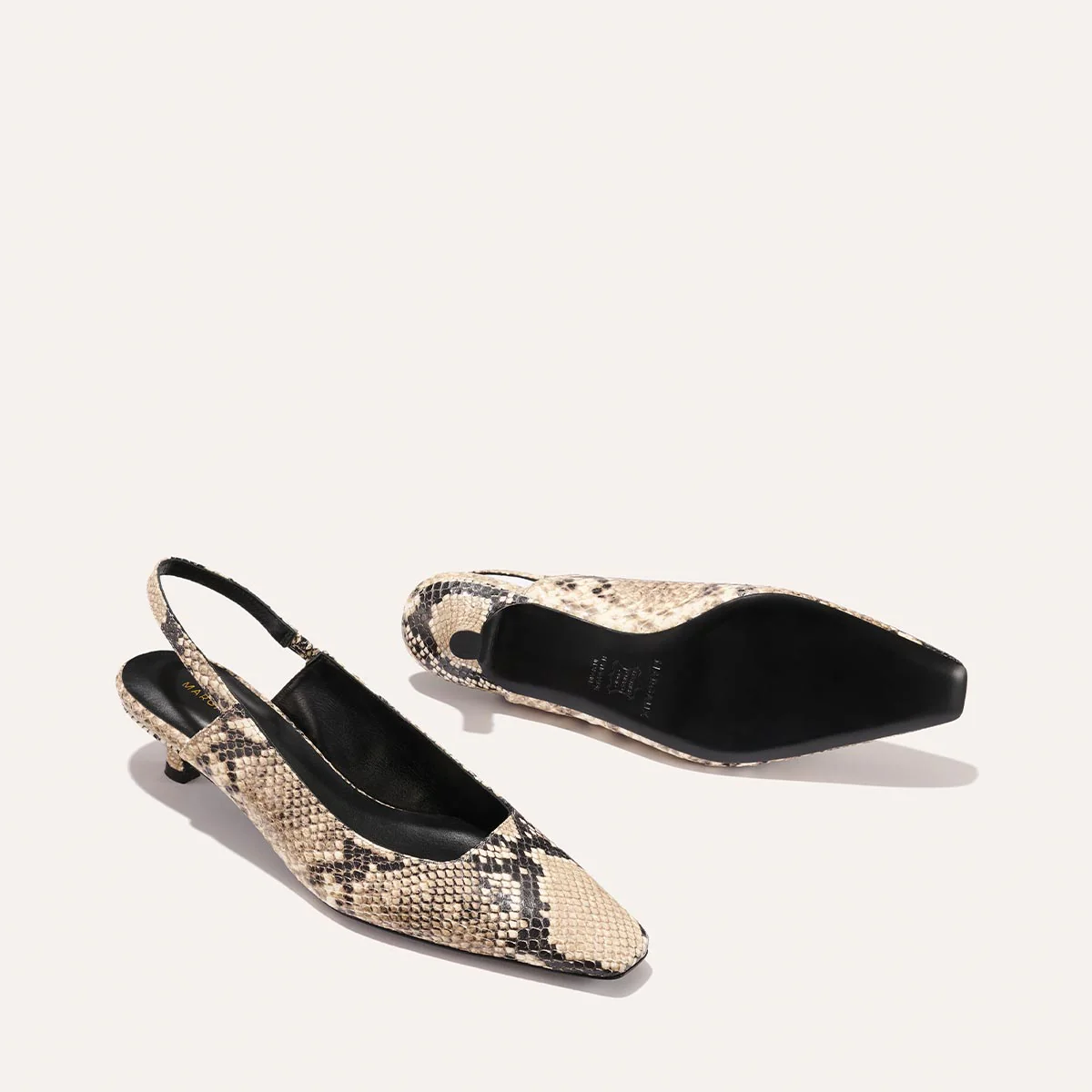 The Sofia Sling - Natural Python Embossed - Image 6