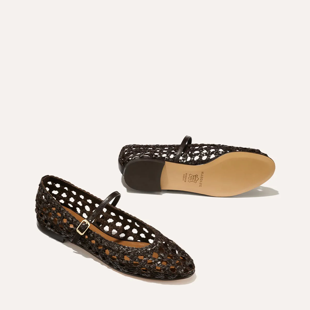 The Demi Jane - Espresso Woven Leather - Image 3